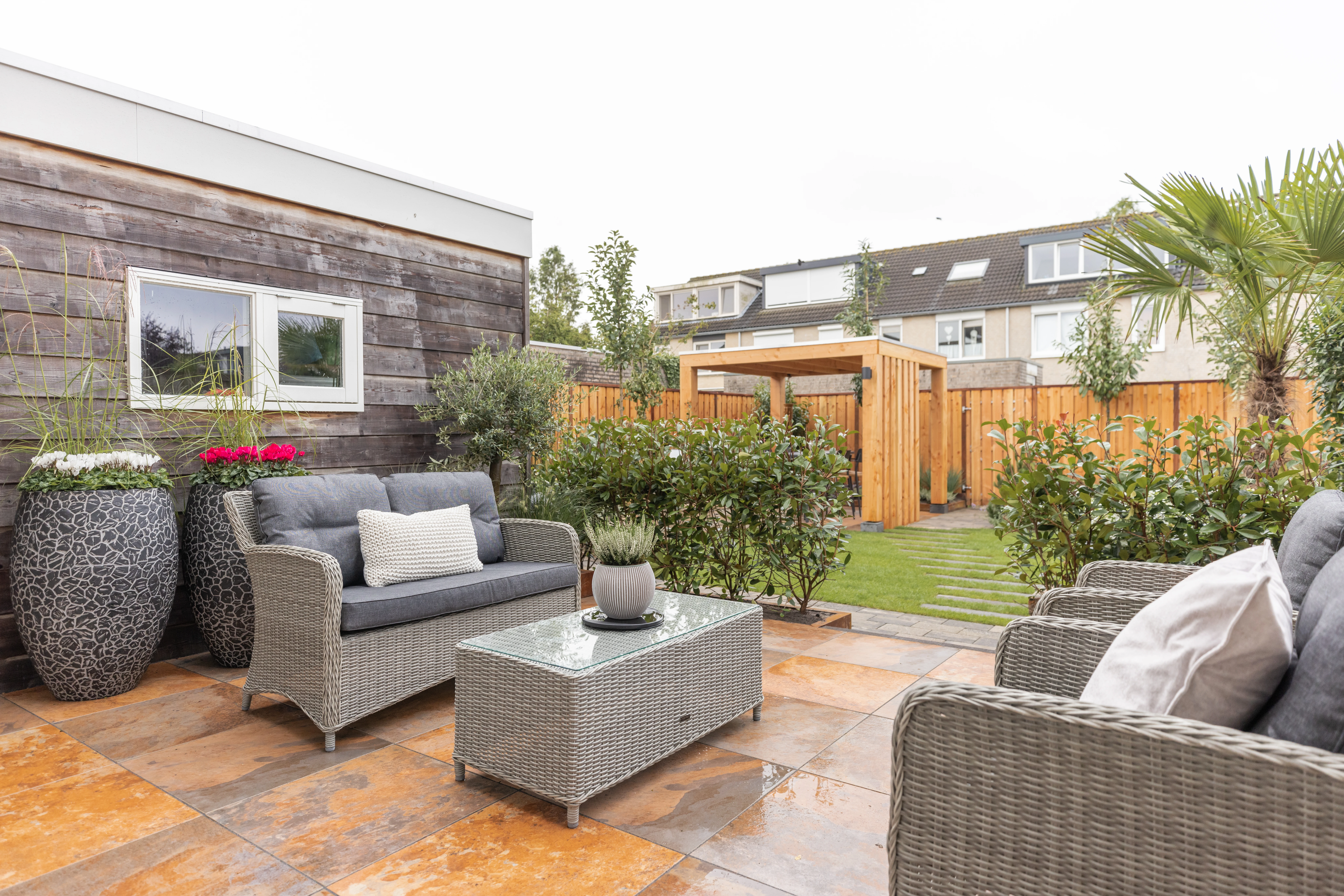 Keramische Tegel Cera3Line Peacock Copper 90 x 90 x 3 cm - Afbeelding 3